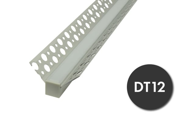 Aluminum Profile "DT12" 94in Slim Recessed Linear LED Housing