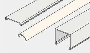 Extra Diffusers for LED Strip Aluminum Channels