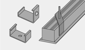 Mounting Accessories for LED Strip Extrusions